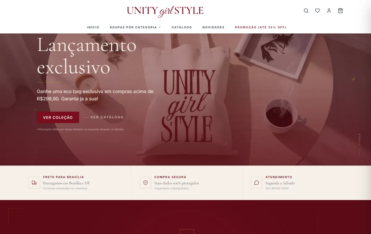 Unity Girl Style — Tela 1/2